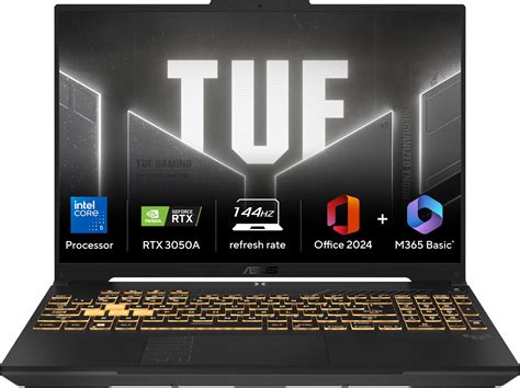 ASUS TUF Gaming F16|FX607VB-I516512G0W|16'' FHD|GRAY|I516512G0W|DDR4 16GB|512GB PCIE SSD|NV RTX3050A|WIN11 HOME